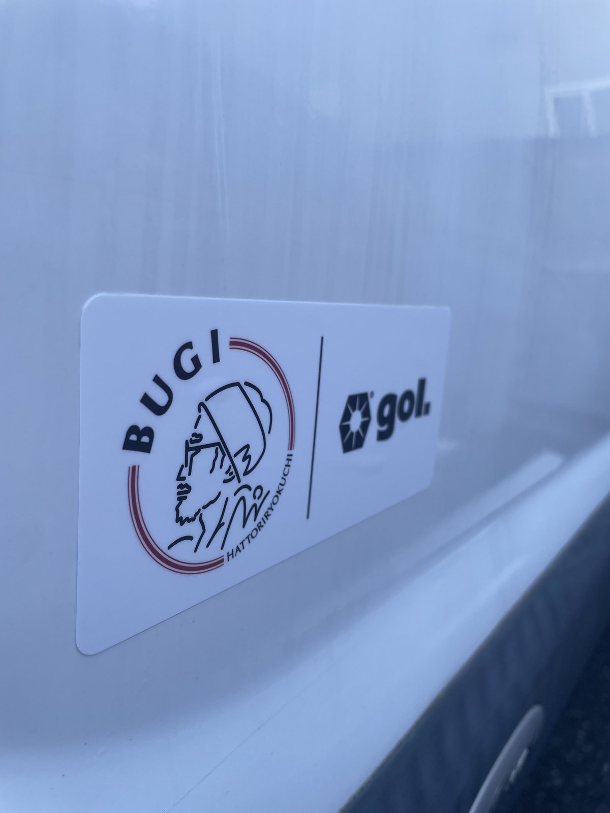 🎤ブギ丸コラボ🎤カーステッカー<BUGI> （G286-712） | gol