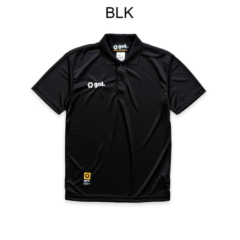 Glogang ポロシャツ S 黒 ［激レア］ ドライポロシャツ（G795-612） | gol. ONLINE STORE