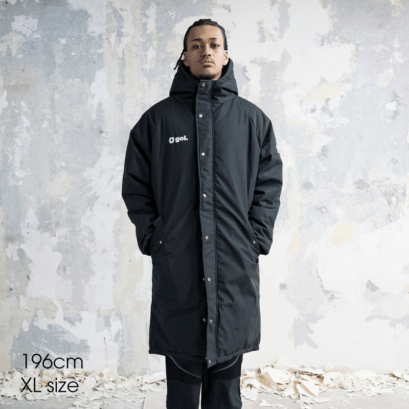 パディングモダンロングコート(G311-092) | gol. ONLINE STORE