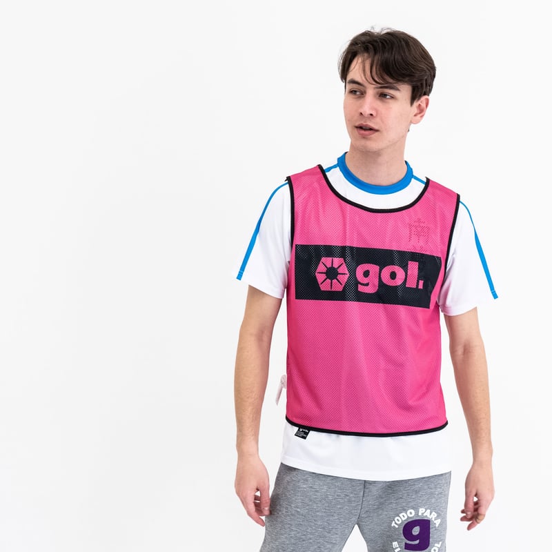 アクオレ　ビブス Amazon.co.jp: [ゴル] ストリートウェア 612リバーシブル