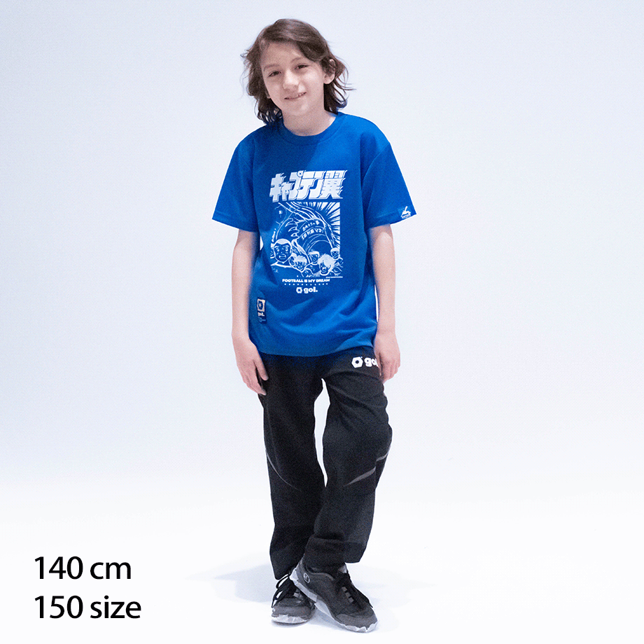 サッカーシャツ（長袖）　キャプテン翼✖︎ドーハの悲劇　日本代表　2018 コラボ fit=scale-down,w=1200