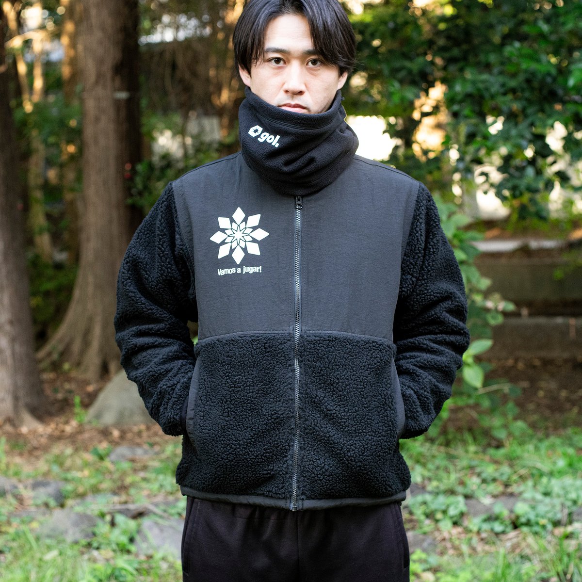 フリースネックウォーマー（G684-433） | gol. ONLINE STORE