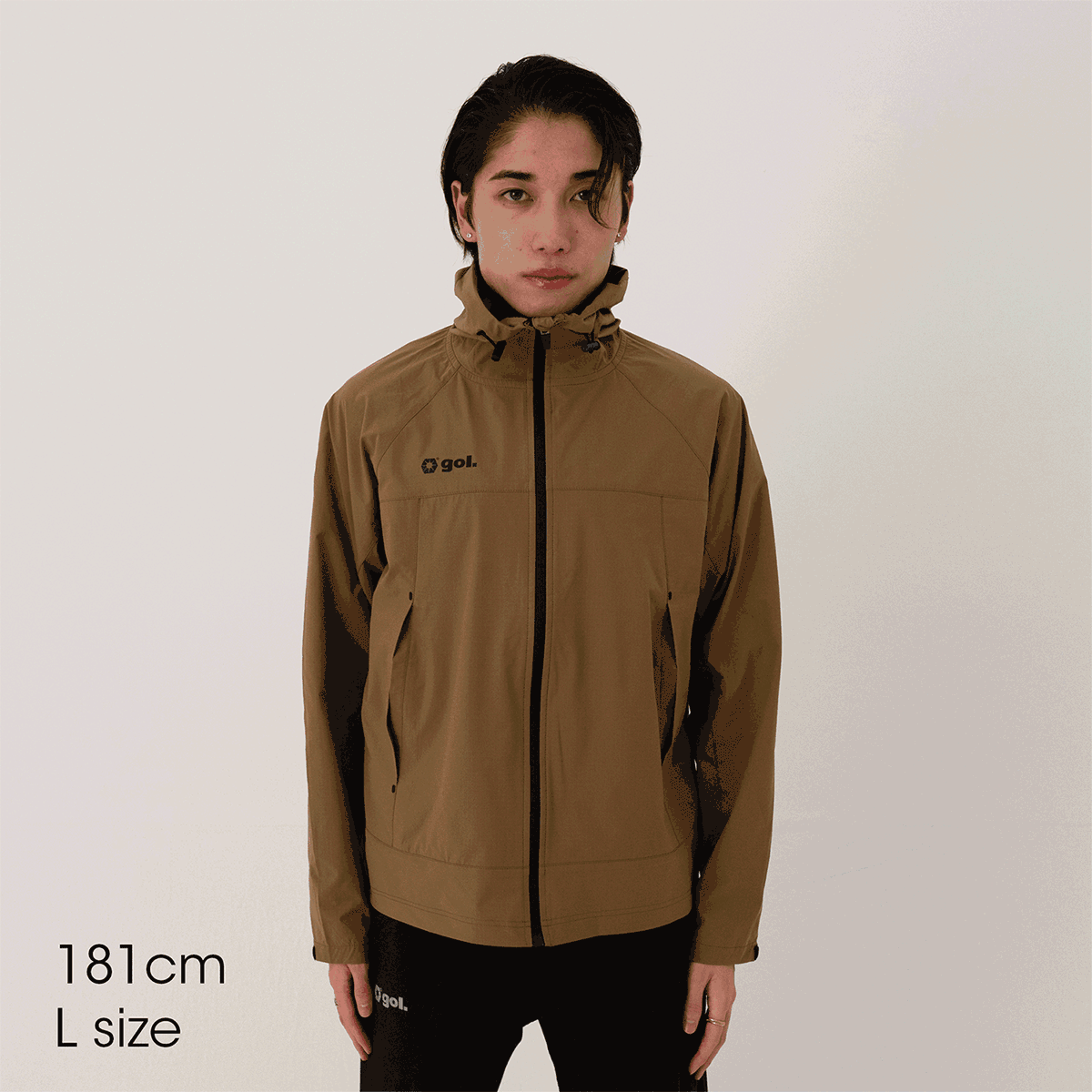 4WAYストレッチ3Dカットパーカー（G413-095） | gol. ONLINE STORE