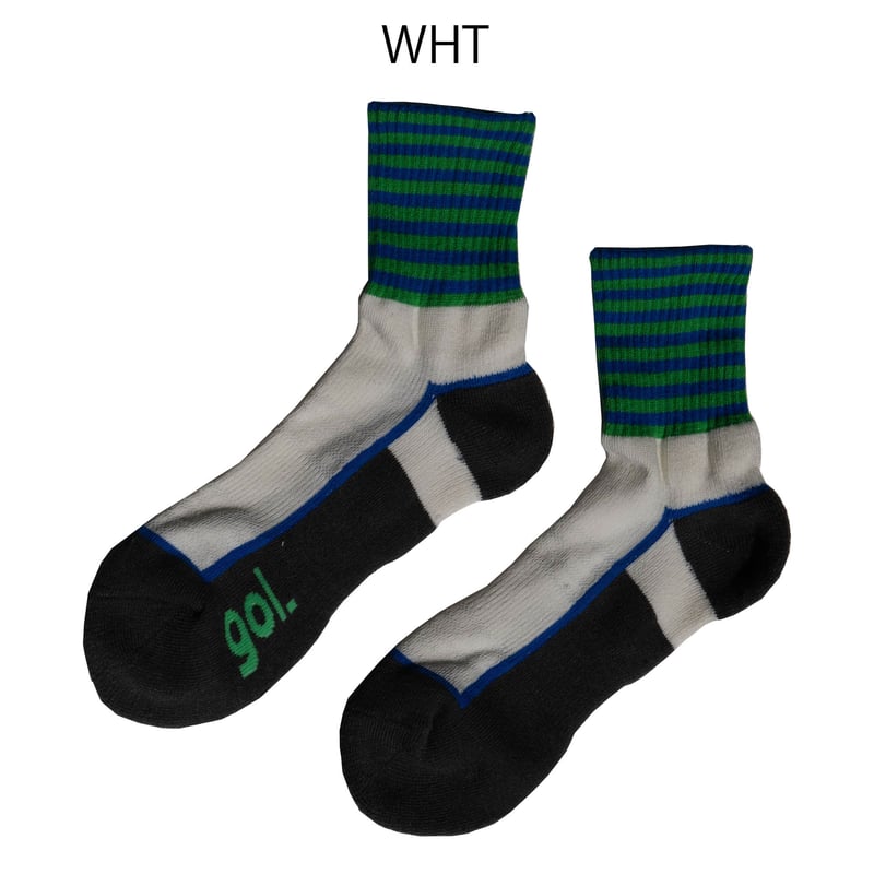 ボーダーショートソックス <LAFERRERE>（G344-601） | gol. ONLIN