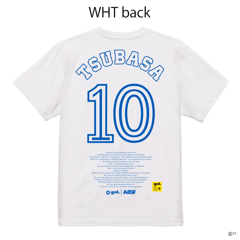 Tシャツ＜TSUBASA10＞（G592-035） | gol. ONLINE STORE