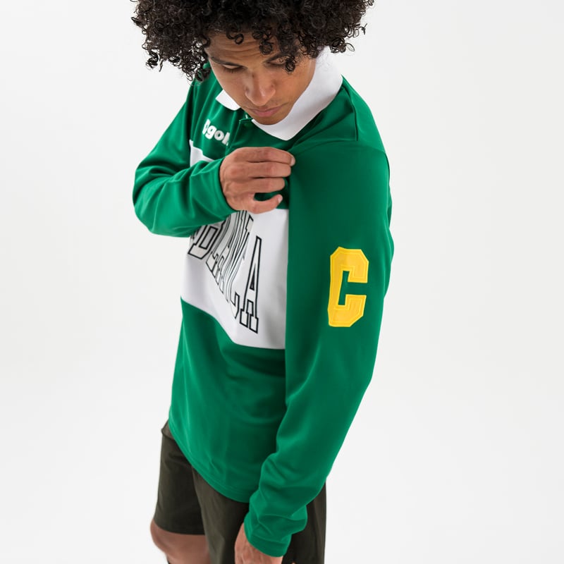 🎄クリスマスセール30%off🎄ポロ衿長袖ドライプレイシャツ<CASABLANCA