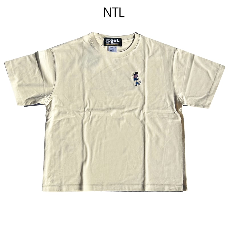 ピッチ外でも着たくなる、フットボールT】ルーズサイズスクエアTシャツ