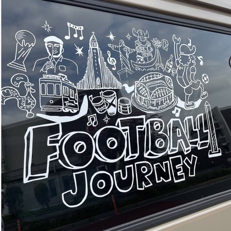 カーステッカー＜Journey＞（G286-714）