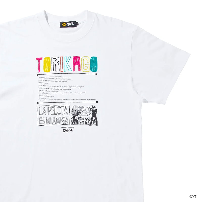 キャプテン翼×gol. Tシャツ【TORIKAGO】(G492-478) | gol. ONL
