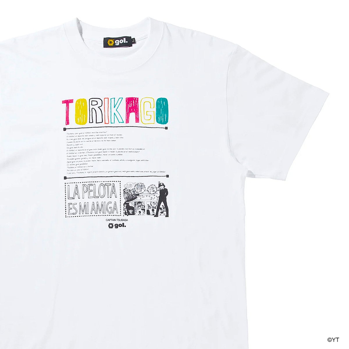キャプテン翼×gol. Tシャツ【TORIKAGO】(G492-478) | gol. ONL