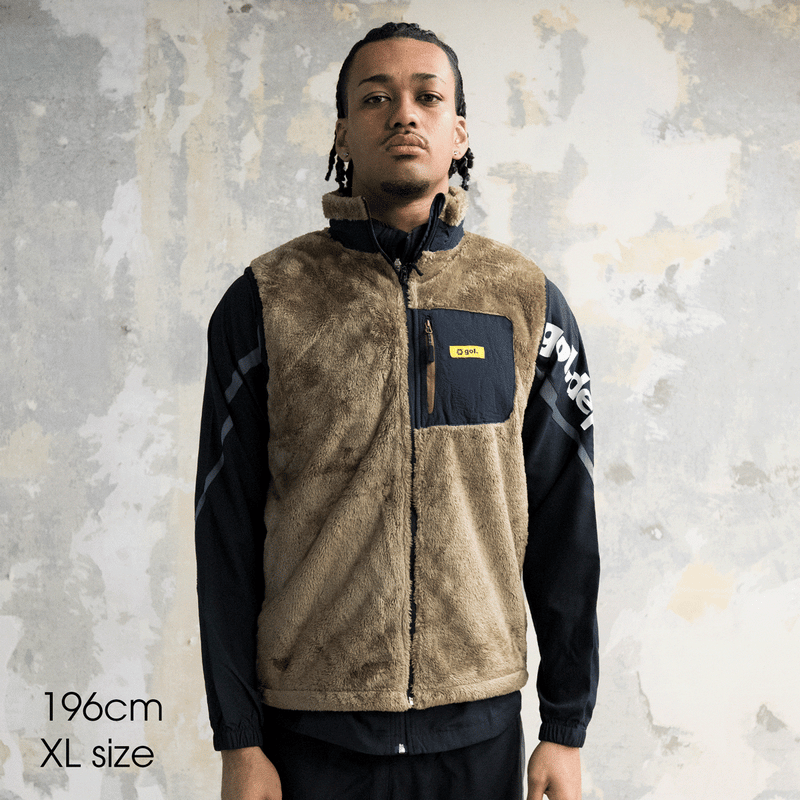 ファイナルセール 50％OFF］ボアフリースベスト(G413-101) | gol. ONL