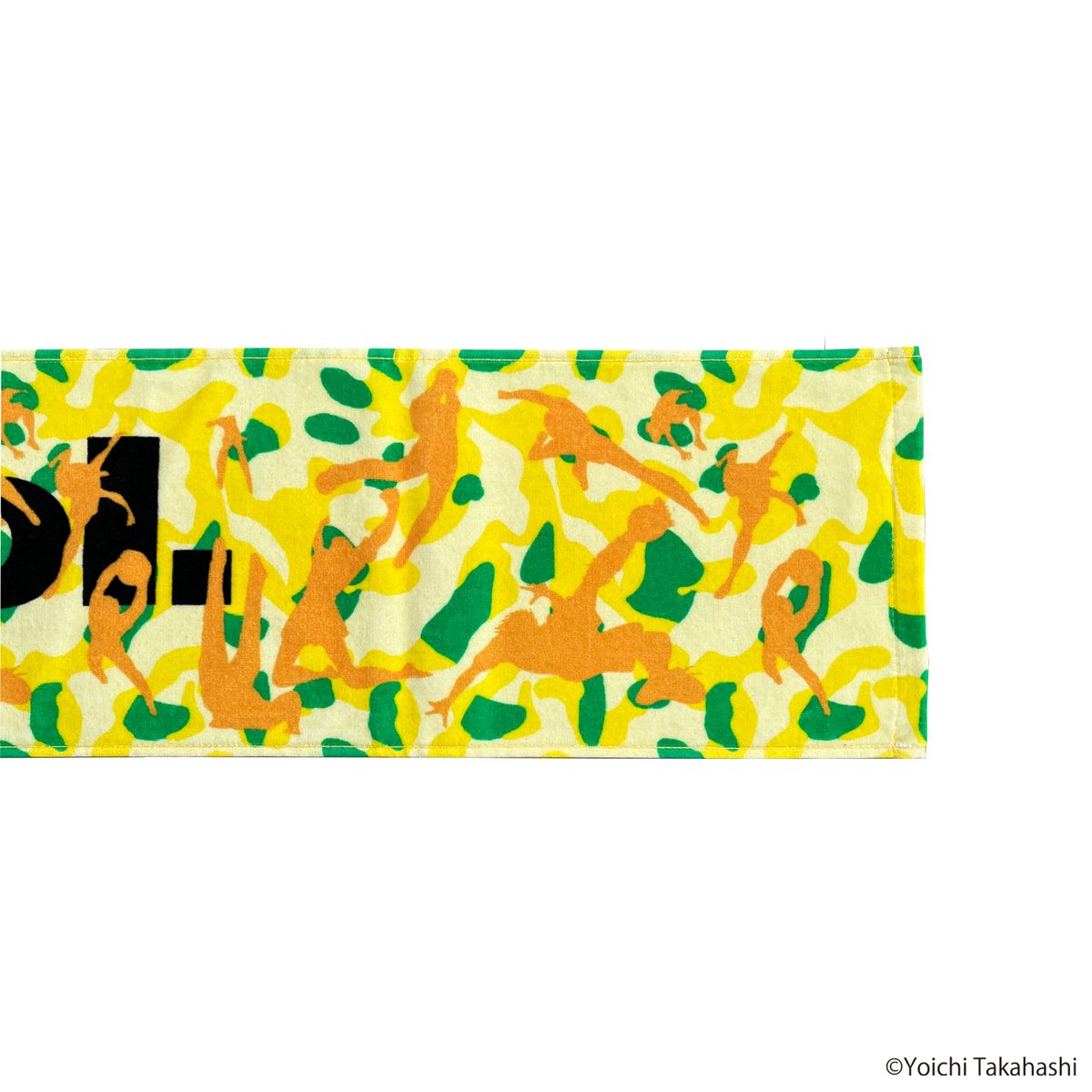 キャプテン翼×gol. タオルマフラー [迷彩]（G426-936 YEL） | gol. O