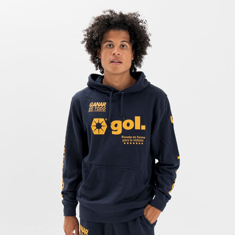 ゴル(gol.) ストリートウェア スウェットフーディー G594-019 ネイビー Lサイズ ファイナルセール 70％OFF］フーディー<LOGOS>（G594-019） | gol.