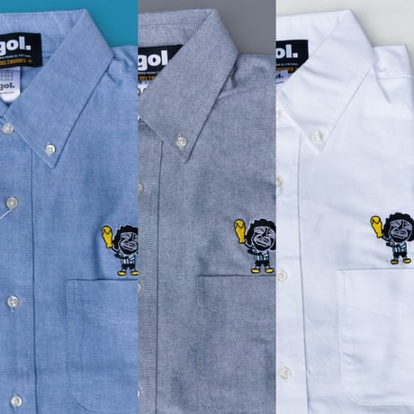 🔥セール30%off🔥［gol.20th ANNIVERSARY限定アイテム］オックスフォードボタンダウンシャツ（D161-037）