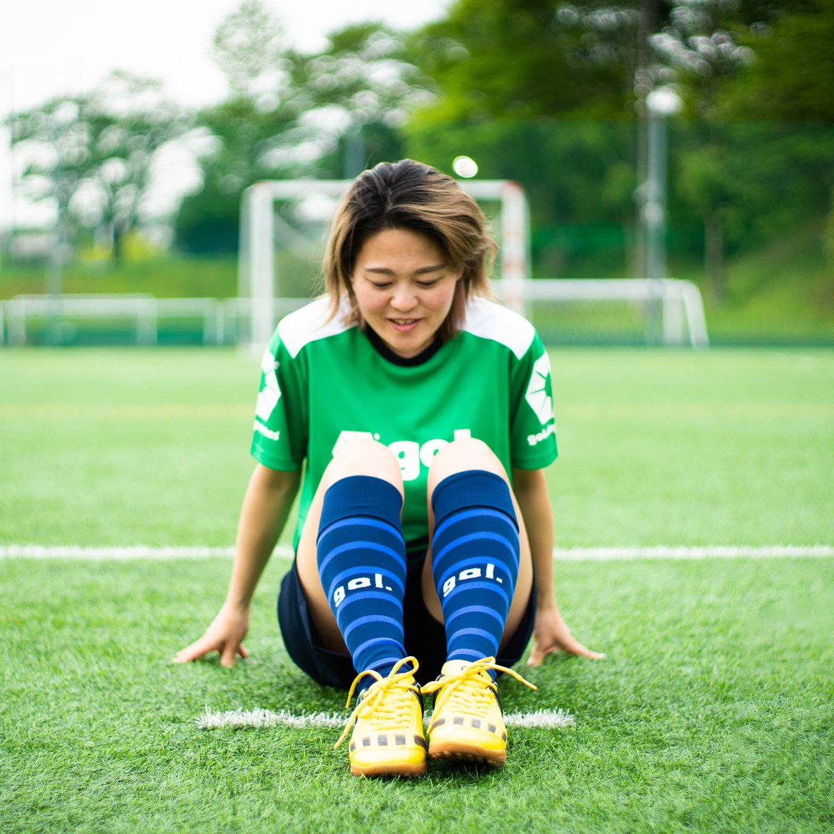 ボーダーサッカーソックス 1.0（G544-401） | gol. ONLINE STORE