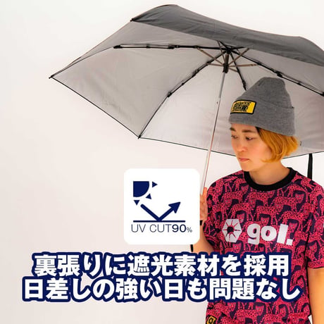 【超軽量 リモコンと同じサイズ！？】晴雨兼用 UV 遮光折りたたみ傘 1.0（G386-748）