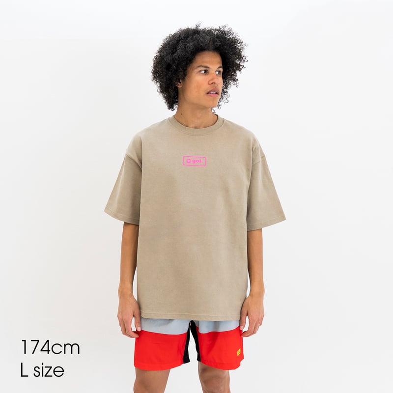 ダウ90000 カニバブルTシャツ　Lサイズ ルーズサイズウルトラウェイトTシャツ<TAJINE>（G592-008