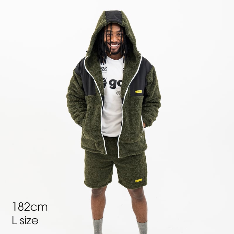 🎄クリスマスセール50%off🎄ボアフリースショーツ<MOROCCAN>［OLV