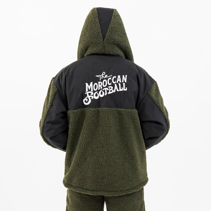 フルジップボアフーディー<MOROCCAN>［OLV］（G555-349） | gol. ON