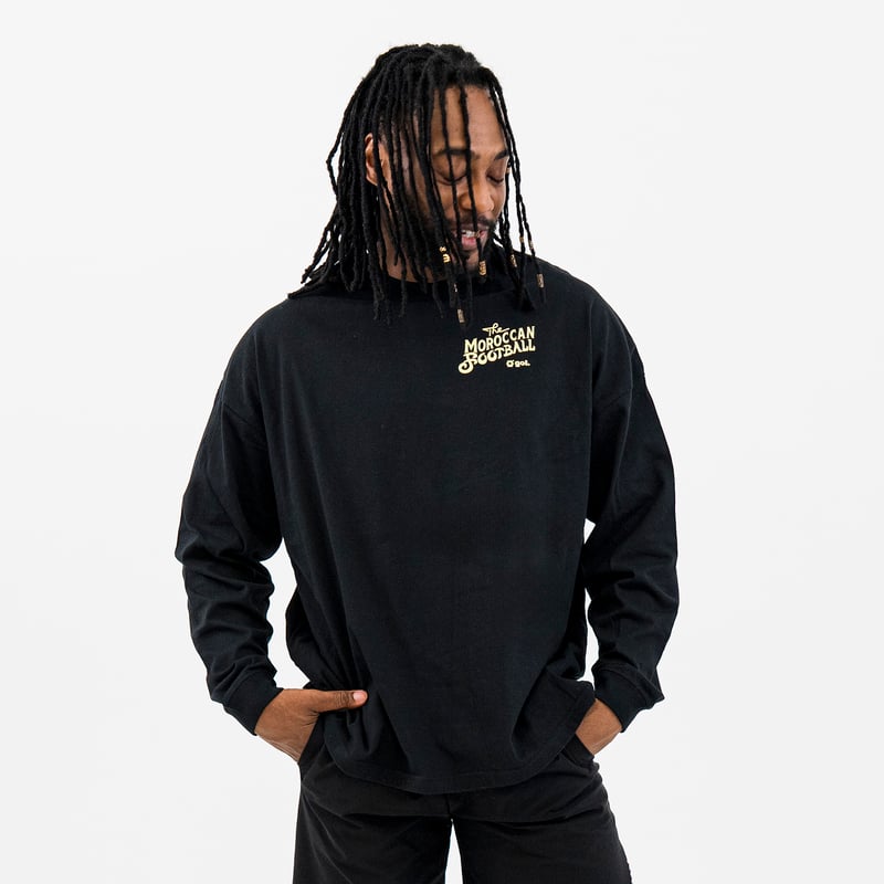 ルーズサイズ長袖Tシャツ<MOROCCAN FOOTBALL>（G591-026） | gol