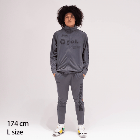 〔19〕adidas スポーティー＆リッチ ネイビー ハーフジップジャージ L アディダス アディカラー クラシックス ファイヤーバード