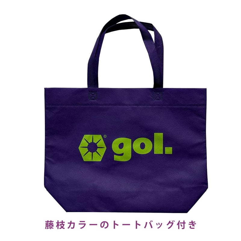 藤枝MYFC × gol. ルーズサイズウルトラウェイトTシャツ（G522-771