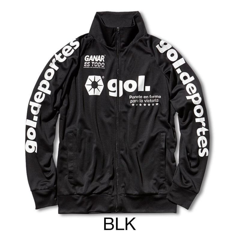 ジャージ トップ gol. 5枚以上のお買い上げでエンブレムプリント無料］ジャージ トップ