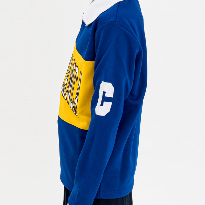 🔥タイムセール70%OFF🔥Jr.ポロ衿長袖ドライプレイシャツ<CASABLANCA