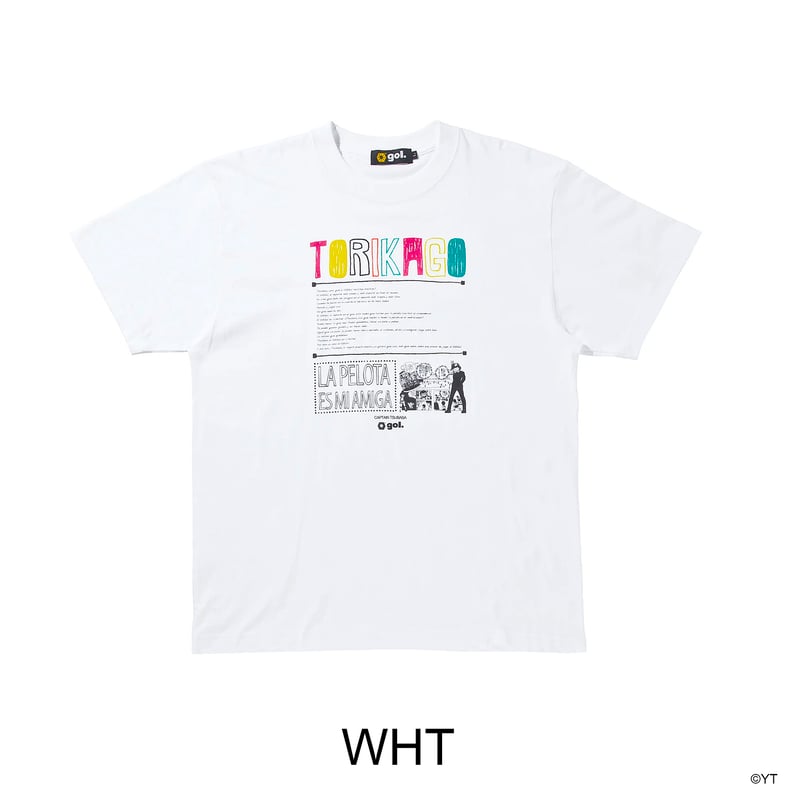 キャプテン翼×gol. Tシャツ【TORIKAGO】(G492-478) | gol. ONL