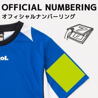 【シャツ前面】袖マーク（12cm）プリント