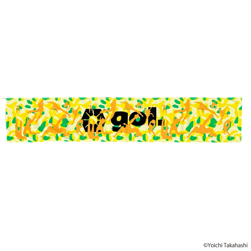 キャプテン翼×gol. タオルマフラー [迷彩]（G426-936 YEL