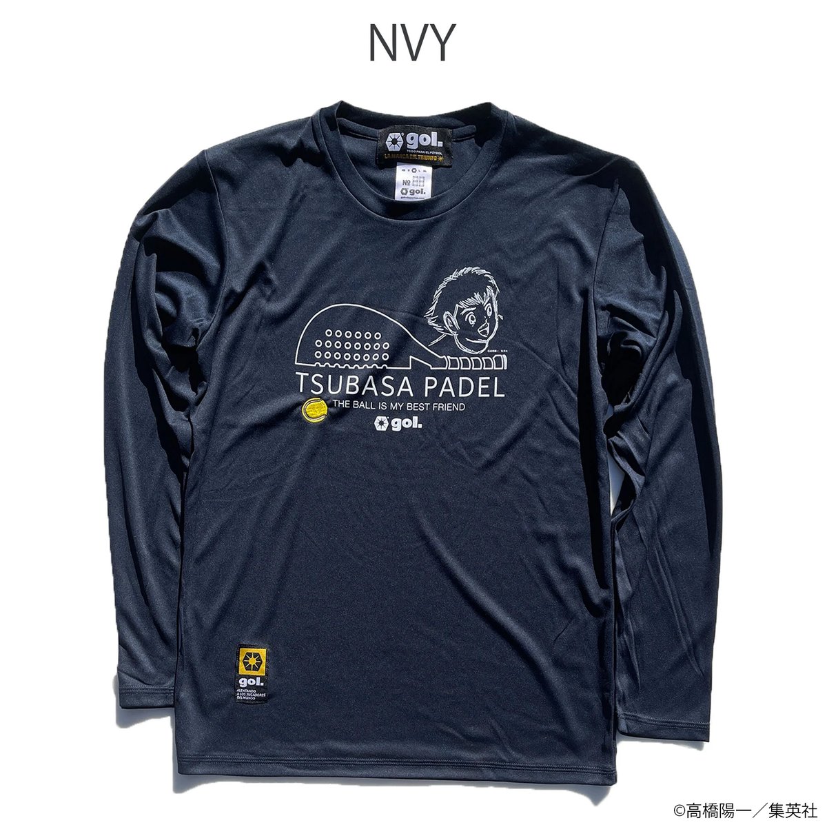 goa 長袖 カットソー 長袖ドライシャツ<TSUBASAPADEL2.0>(G291-907) | gol. ONLI