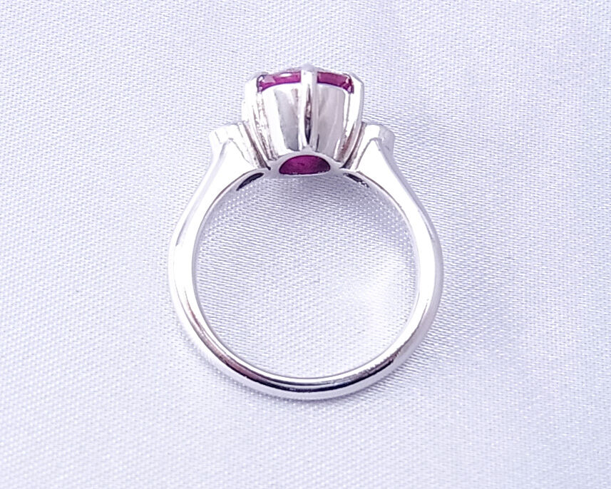 Ptルビーダイヤ入りリングd8425 | まいにちジュエリー|東京文京区にて