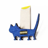 動物ブローチ「猫」
