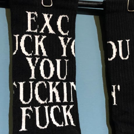 【FYYFF】KNITTING SOCKS / BLACK