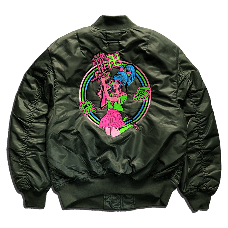 快卍感】MA-1 JACKET / CUSTOMIZED | The E.X.C