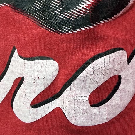 【BROS】6.2oz / FADE WASH / RED