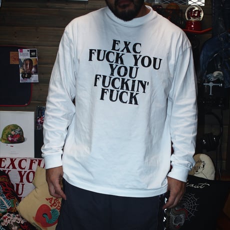 【FYYFF】6.2oz / LONGSLEEVE / WHITE
