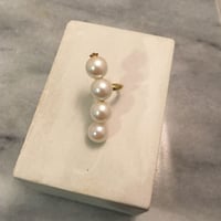 pearl ear cuff