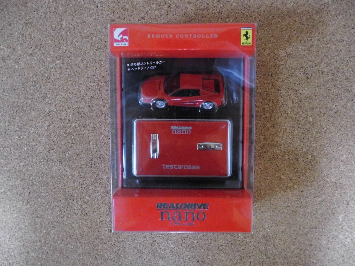 REALDRIVE F430 リモートコントロールカー 1/58スケール