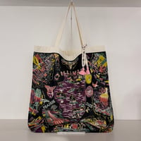 Bindu バンダナecoトートバッグL 『Illinoi』