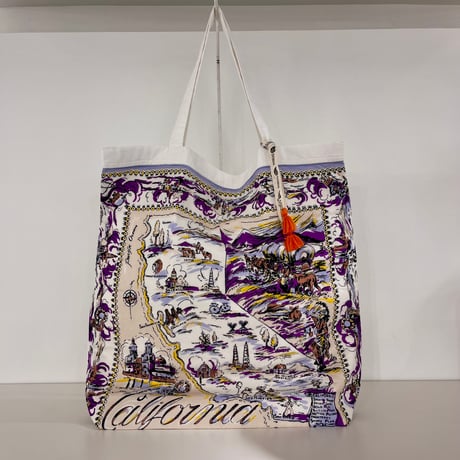 Bindu バンダナecoトートバッグL『California』
