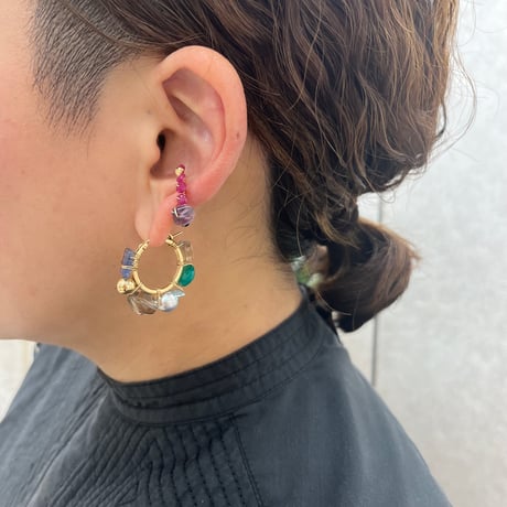 Chii ピアス『Mix Opal piercing』