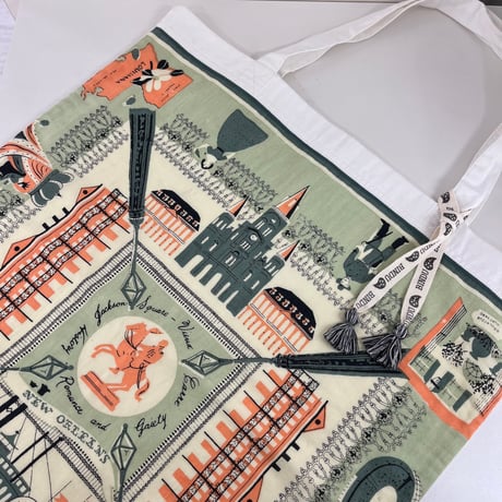Bindu バンダナecoトートバッグL『NewOrleans』