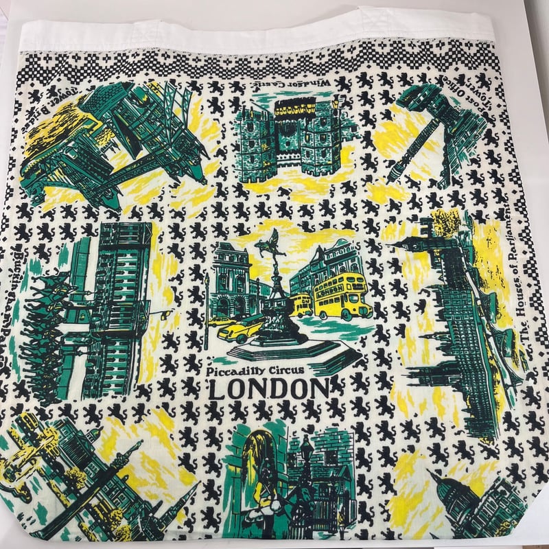 Bindu バンダナecoトートバッグL『London』 | Lil' limo