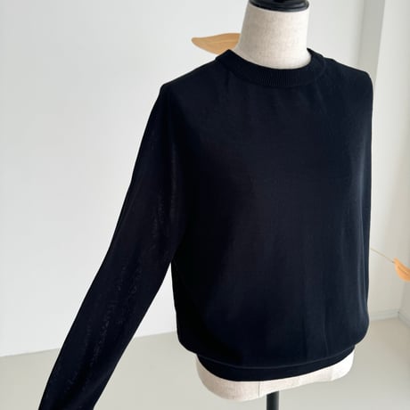 2WAY 90s CARDIGAN / BLACK