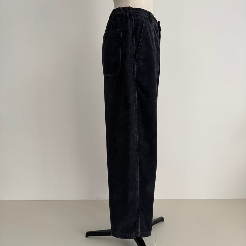 ARGUEコーデュロイ パンツサイズ3 ブラック ARGUEコーデュロイ パンツサイズ3 ブラック VINTAGE HERITAGE CORDUROY