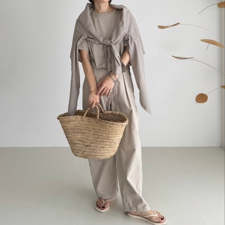 SUVIN GIZA PREMIUM POISE T-SHIRTS/NUDE BEIGE