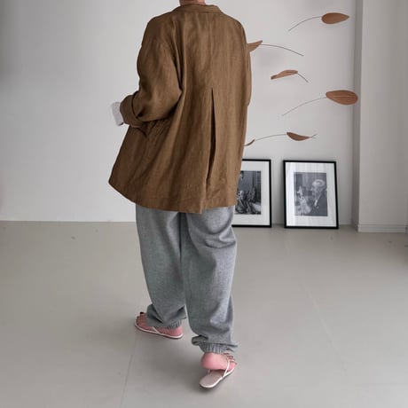 AMERICAN VINTAGE DRY SILKY SWEAT PANTS /GRAY