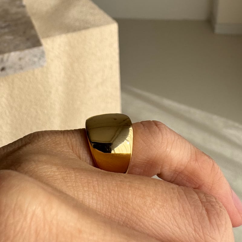 MUTIE PINKY RING/GOLD | ARGUE